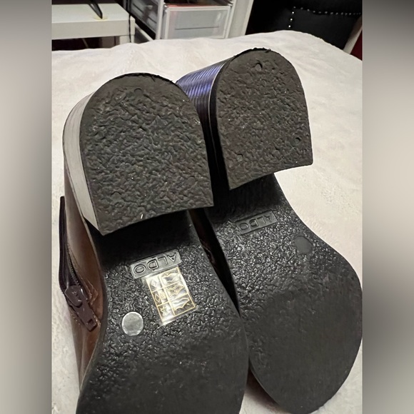 Aldo Etelilla boot in brown women’s size 8 - Picture 5 of 15